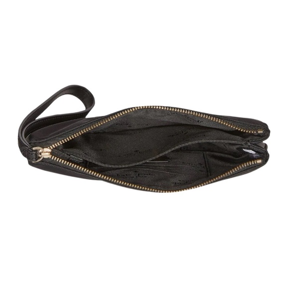 Kate Spade NY Black Medium Chelsea Wristlet Clutch Pouch NWT - Picture 3 of 7